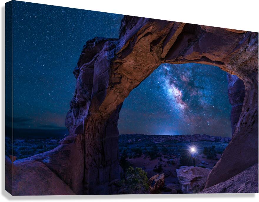 Broken Arch Headlamp Canvas Print