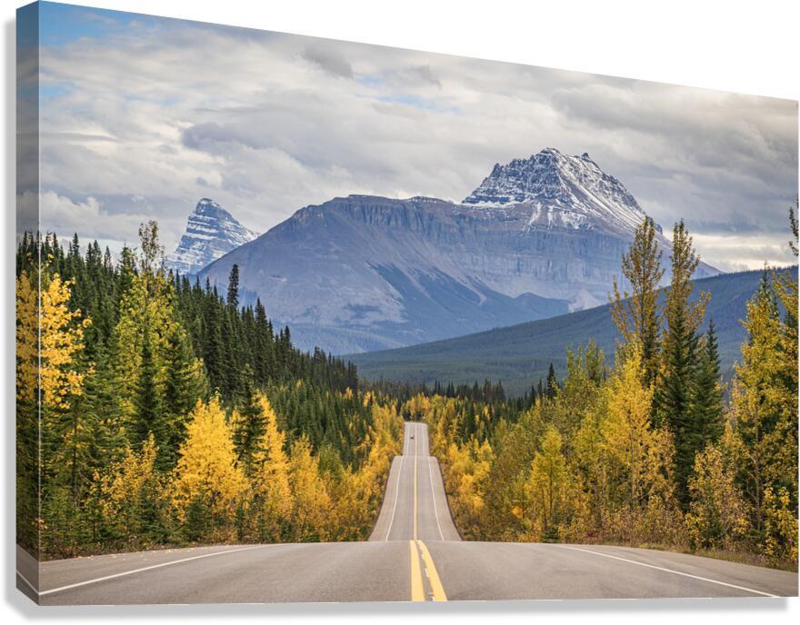 Icefiled Parkway Becons Canvas Print