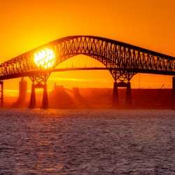 Sunset at Key Bridge