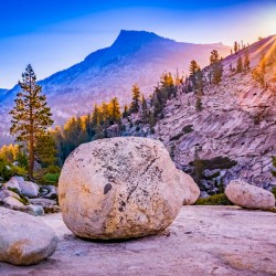 First Light Yosemite