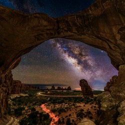 Double Arch Milky Way
