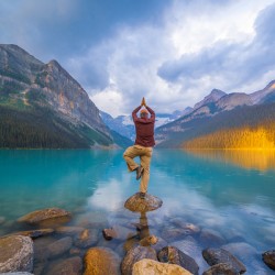 Lake Louise Tree Pose