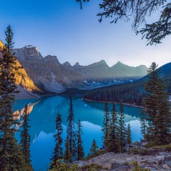 Moraine Lake Sunset