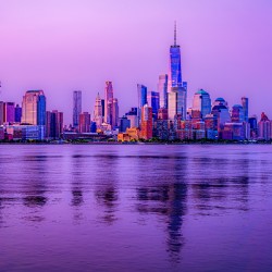 New York City Skyline by Morning