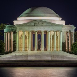 Jefferson Memorial by Night