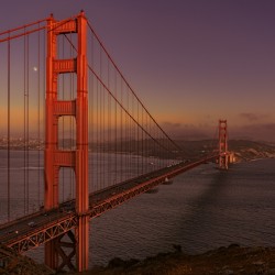 Golden Gate at Dusk