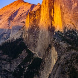 Half Dome Alpine Glow