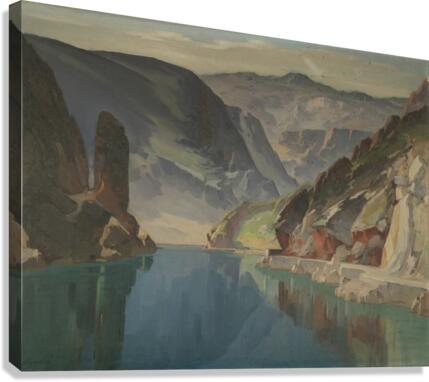 Mirror Reflection Canvas Print