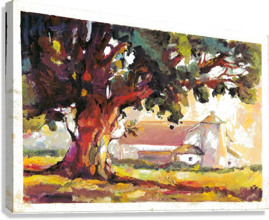 Grandma house  Canvas Print