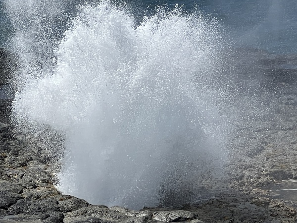 Spouting Horn Kauai - Caught In The Act by B Austin