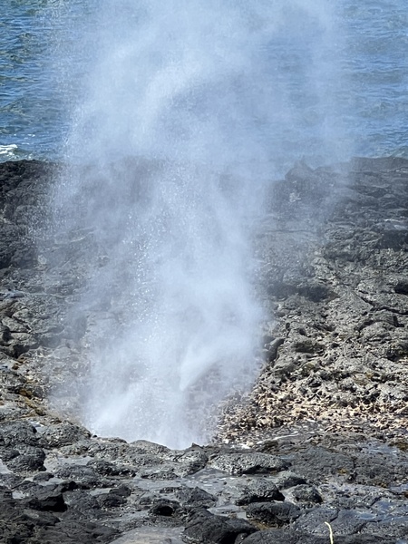 Spouting Horn Kauai by B Austin