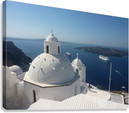 Santorini Canvas Print