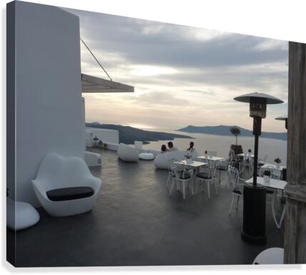 Terrace view Canvas Print