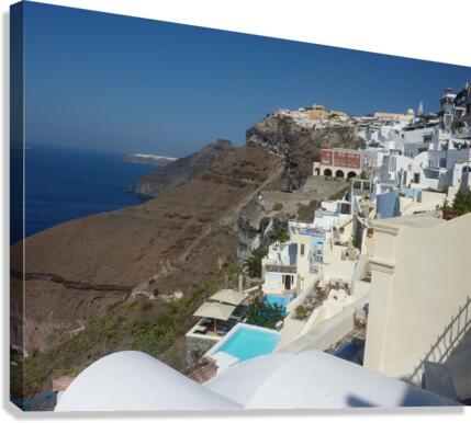 Santorini Canvas Print