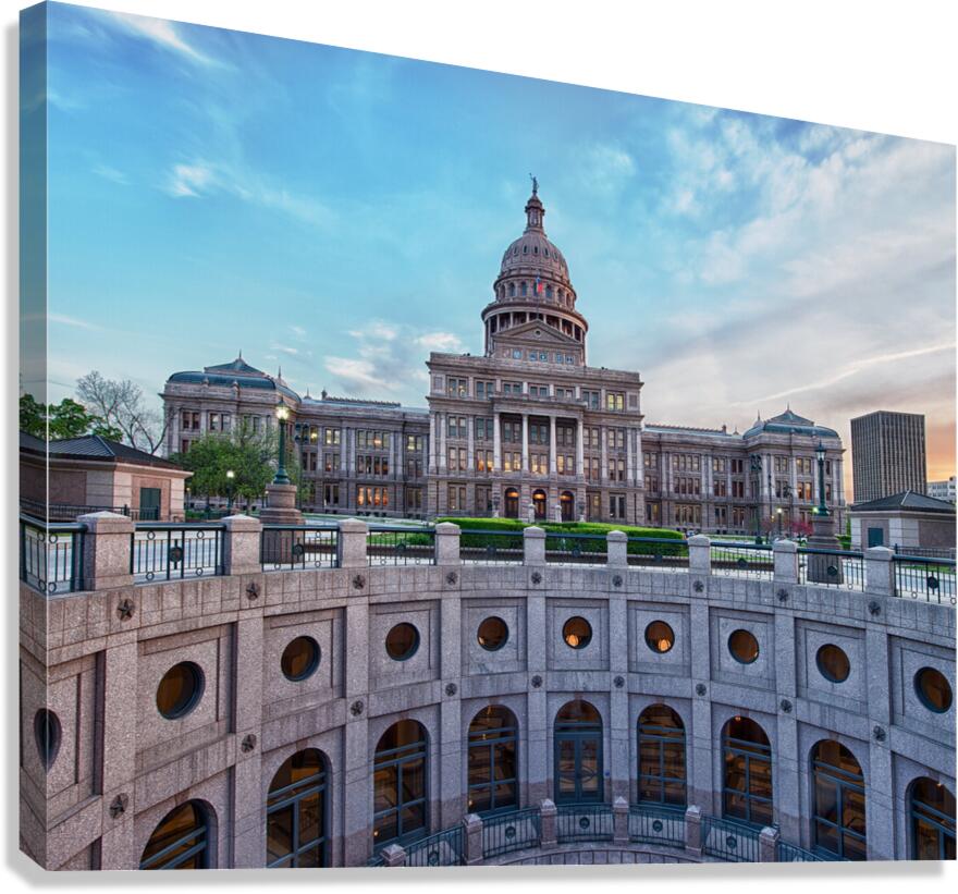 Texas Capitol Canvas Print