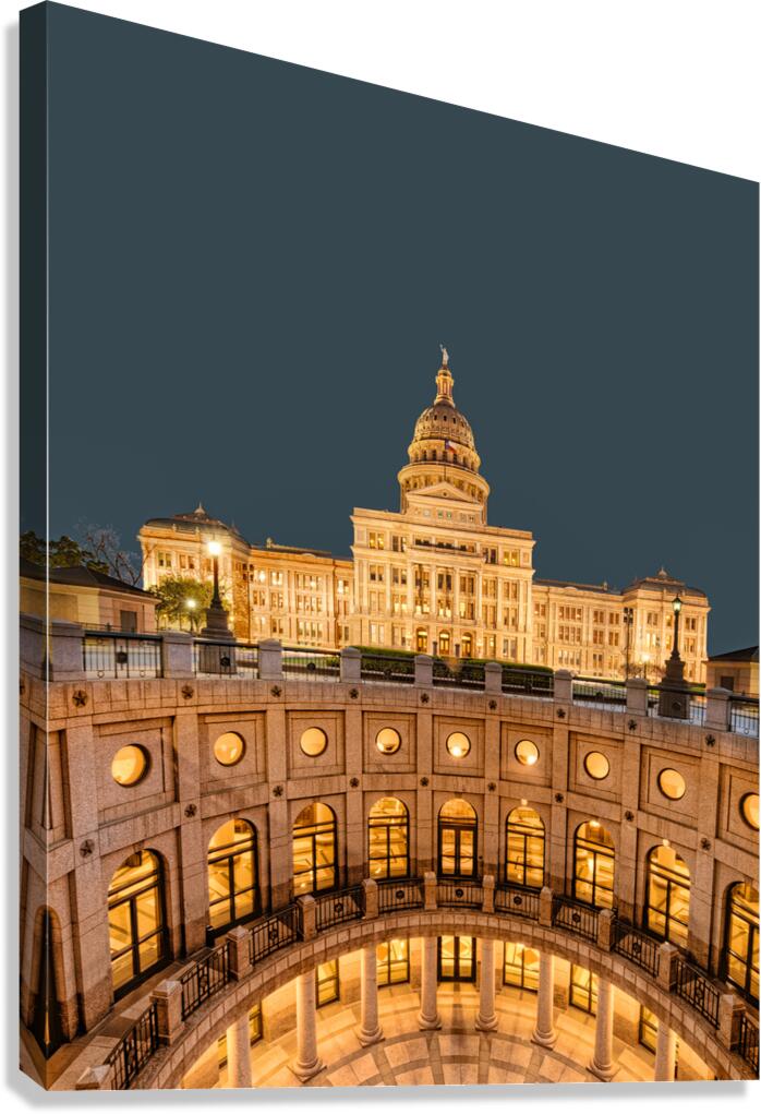 Texas Capitol Canvas Print