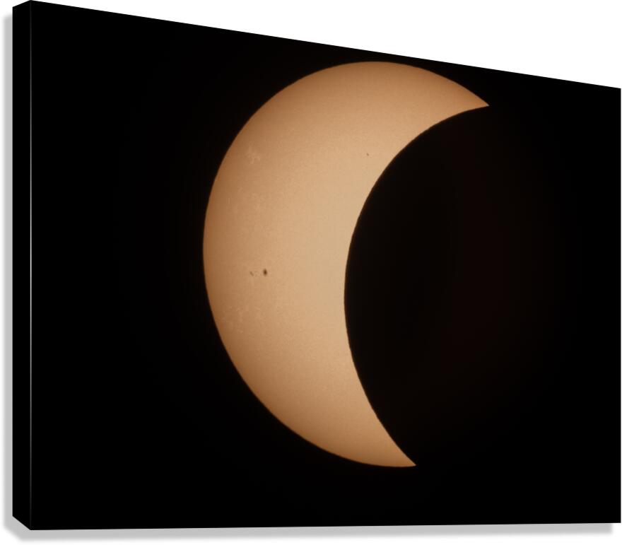 2017 Eclipse Canvas Print