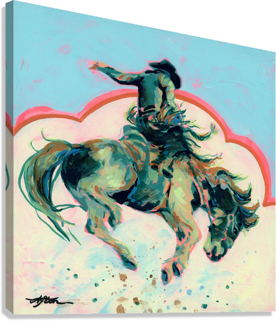 Verde Buckaroo Canvas Print