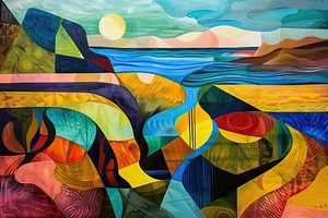 Coastal Abstraction 9P3N2H 59