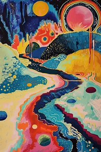 Cosmic River Flow 9H2N2Z 52