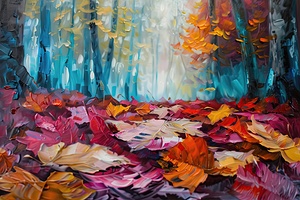 Autumn Forest Floor 7HG482 57