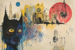 Celestial Feline Dream 92HJ8 55