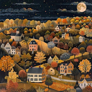 Autumn Nocturne Village H2N9P4 57