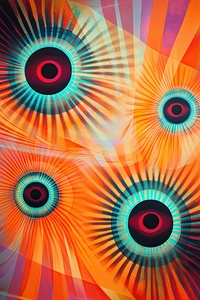 Cosmic Eyes Glowing 78HBC 55