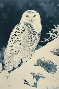 Arctic Owl Nocturne 7294HB 45