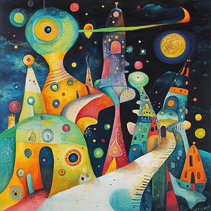 Celestial Cityscape Dream 9H3N2P 60