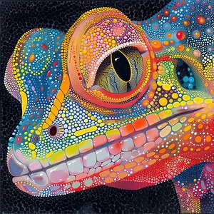 Chromatic Reptilian Gaze 9P2N8J 65