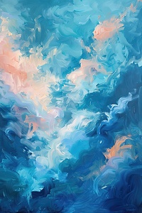 Azure Whispers Among Clouds Y9N4HZ 57