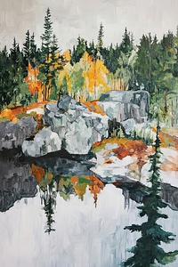 Autumn Reflections 2H9N3Z 47