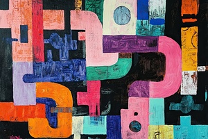 Chromatic Junctions 7H3N2P 57 Print