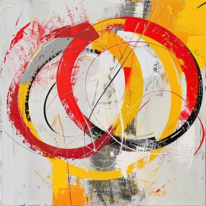 Crimson Circles Dance 7894B 45