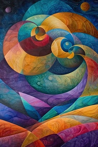 Cosmic Dance of Color H29P3Z 55