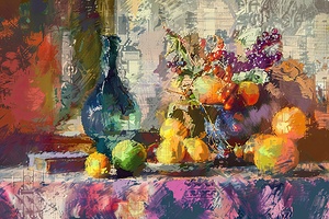 Autumnal Still Life H9P2N4 55