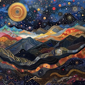 Celestial Mountains KH295N 68