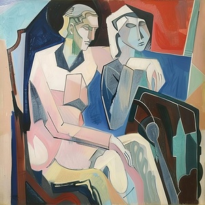 Contemplative Figures J9P4H2 62