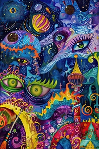 Cosmic Eyes Kaleidoscope 7892P 49