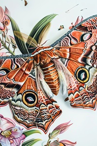 Atlas Moth Elegance 7892P 45