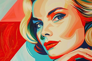 Contemplative Gaze 9PNBJ2 60