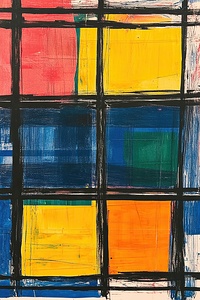 Chromatic Grid Interplay 7H3N2P 60