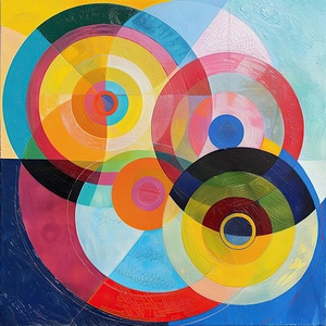 Concentric Circles Dance 7892B 45