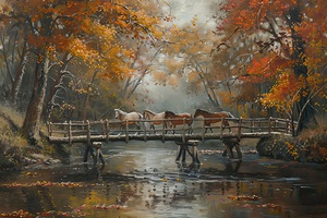 Autumnal Equine Passage 7H29NP 45