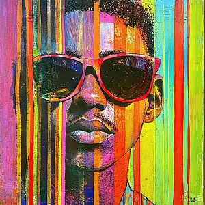 Chromatic Rhythm Portrait 2P3H9N 55