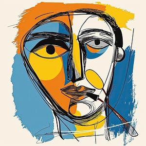 Abstract Visage Y92H5N 52