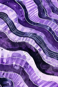 Amethyst Waves 8927BC 45