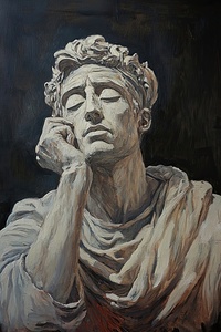 Contemplative Bust K792NP 48