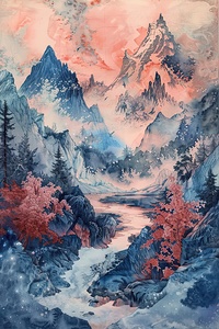 Celestial Mountains 8P27H9 45